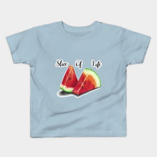 Slice Of Life | Watermelons | StarlightTales Kids T-Shirt
